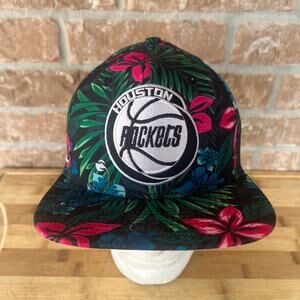 New Era 9Fifty NBA Houston Rockets Floral Adjustable Snap Back Hat Cap